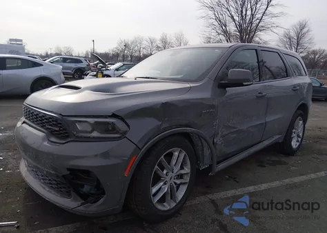2022 Dodge Durango R/T Awd из США, поврежденный, VIN 1C4SDJCT9NC220896